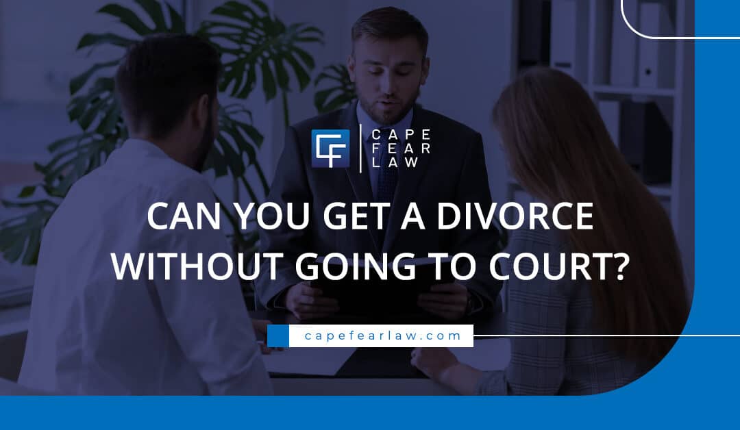 Can You Get a Divorce Without Going to Court
